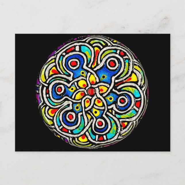 Carte Postale Juicy Mandala (Devant)