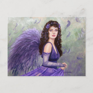 Carte Postale Juillet Fée par l'artiste Imaginaire Lori Karels