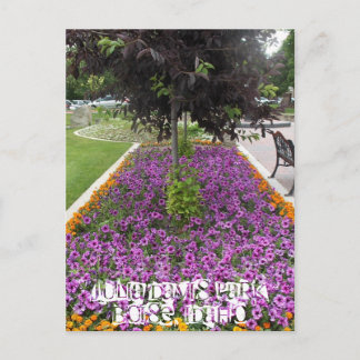 Carte Postale Julia Davis Park à Boise, Idaho