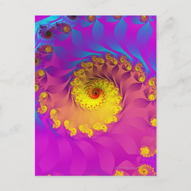 Carte Postale Julia Fractal 2 (Devant)