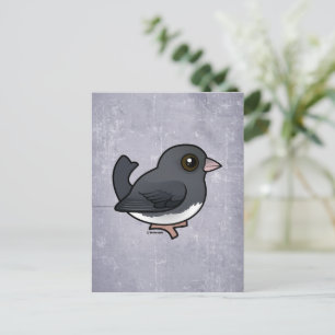 Carte Postale Junco aux yeux foncés (couleur ardoise)