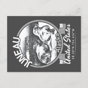 CARTE POSTALE JUNEAU ALASKA - SCEAL FUNNY