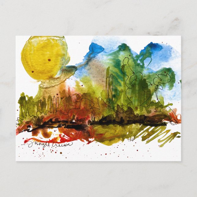 Carte Postale Jungle Cruise (Devant)