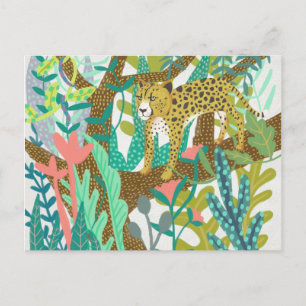 Carte Postale Jungle Roar - Cheetah