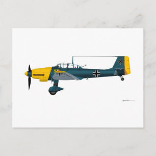 Carte Postale Junkers JU-87 Stuka