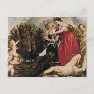 Carte Postale Juno et Argus, 1611