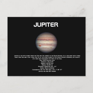 Carte postale Jupiter
