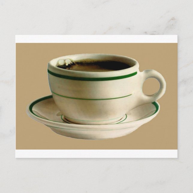 CARTE POSTALE JUS DE JAVA ! (Devant)