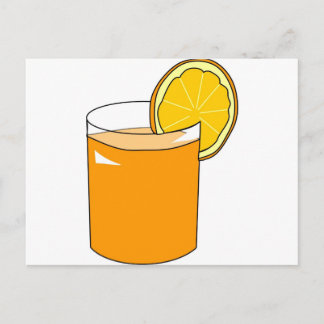 Carte Postale Jus d'orange