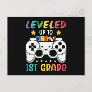Carte Postale Jusqu'à la 1ère année de retour à l'école Vidéo Ga