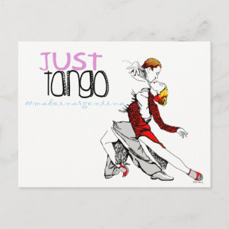Carte Postale Juste du tango fait en Argentine