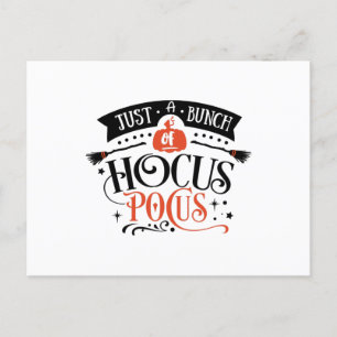 Carte Postale Juste un tas de hocus pocus