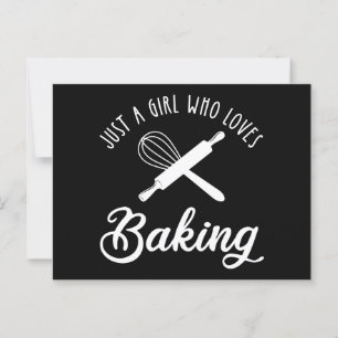 Carte Postale Juste Une Fille Qui Aime Faire La Cuisine