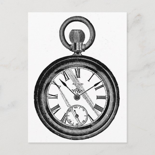 Carte Postale Juste une question de temps (Devant)