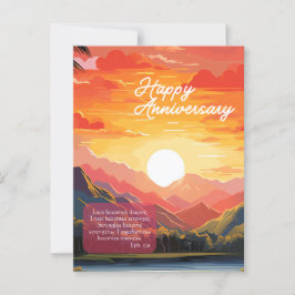 Carte Postale JW Happy Anniversary Card pour les Témoins de Jého
