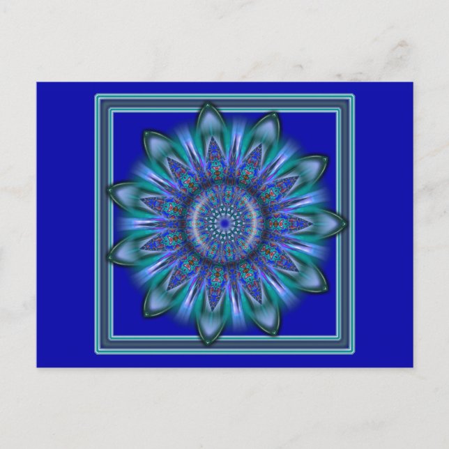 Carte Postale K111 Bleu (Devant)