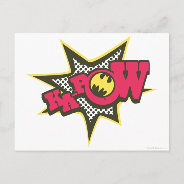 CARTE POSTALE KA-POW (Devant)