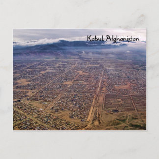 Carte postale:  Kaboul d'en haut