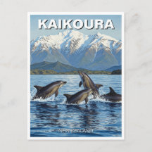 Kaikoura Nouvelle-Zélande Dolphins Voyage
