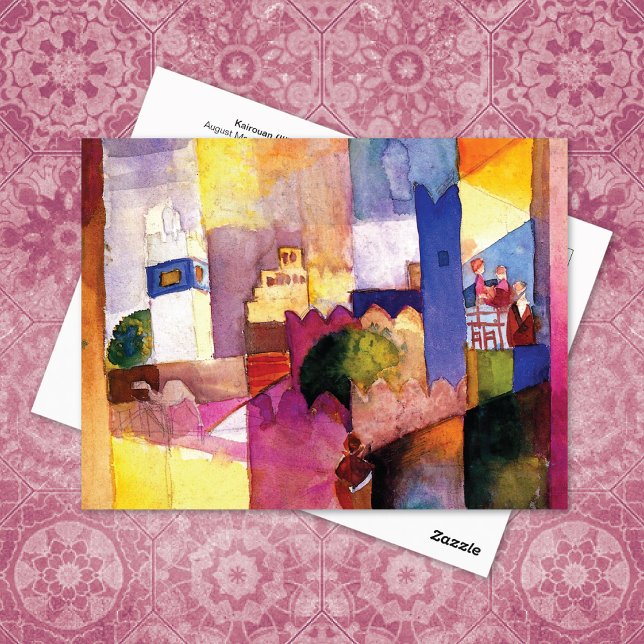 Carte Postale Kairouan III Tunisie Août Macke (Créateur téléchargé)