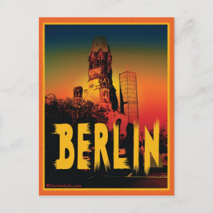 Carte Postale Kaiser-Wilhelm-Gedächtniskirche à Berlin