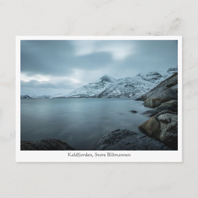 Carte Postale Kaldfjorden Norvège (Devant)