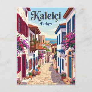 Carte Postale Kaleiçi Alley Turquie