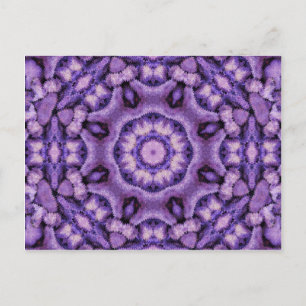 Carte Postale Kaléidoscope à pâte violette