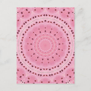 Carte Postale Kaleidoscope Fleurs de Printemps