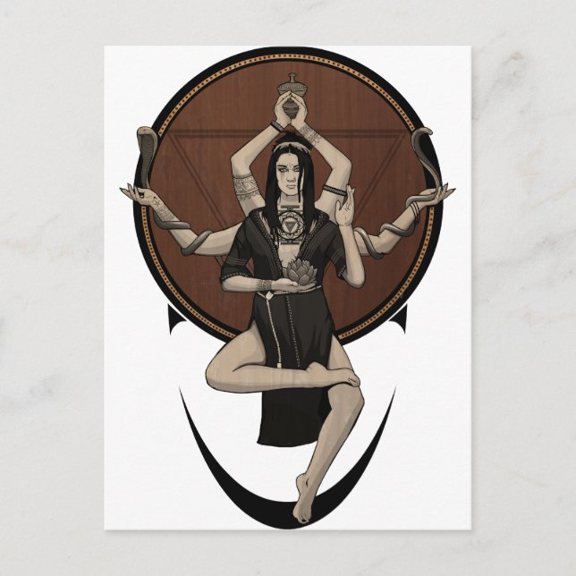 Carte Postale Kali (Devant)