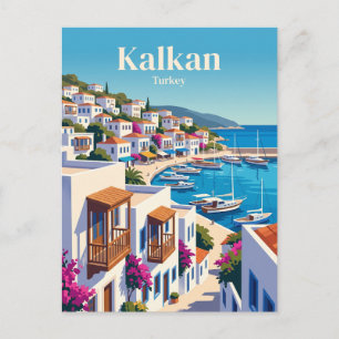 Carte Postale Kalkan Turquie