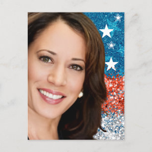 Carte Postale Kamala Harris 2024 mon président est un noir et un