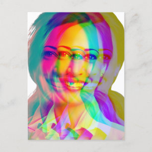 Carte Postale Kamala Harris 2024 mon président est un noir et un