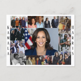 Carte postale Kamala Harris Collage