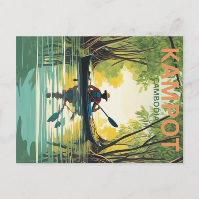 Carte postale Kampot (Devant)