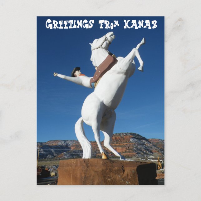 Carte Postale Kanab (Devant)