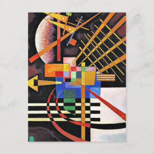 Carte Postale Kandinsky - Au-dessus et à gauche,
