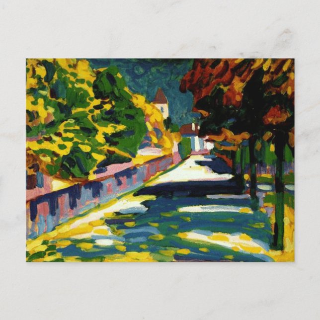 Carte Postale Kandinsky - Automne en Bavière (Devant)