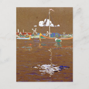 Carte Postale Kandinsky - Bateaux,