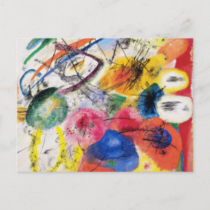 Carte postale Kandinsky Black Lines