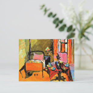 Carte Postale Kandinsky - Chambre à coucher à Aintmillerstrasse,