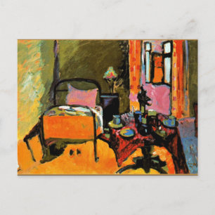 Carte Postale Kandinsky - Chambre à coucher en Aintmillerstrasse