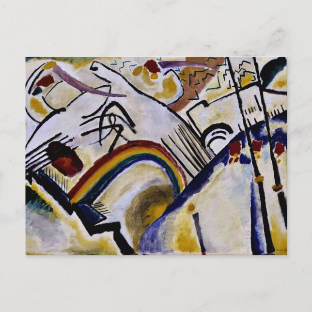 Carte Postale Kandinsky - Cossacks (Devant)