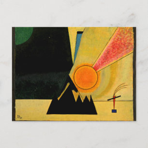 Carte Postale Kandinsky - Développement, peinture populaire,