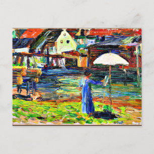 Carte Postale Kandinsky - Gabriele Munter Peinture à Kallmunz