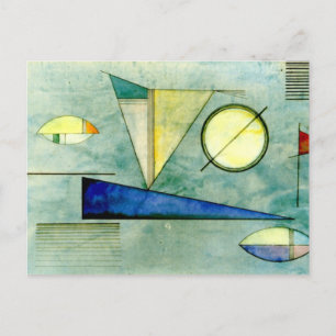 Carte Postale Kandinsky - Haze, oeuvre abstraite,