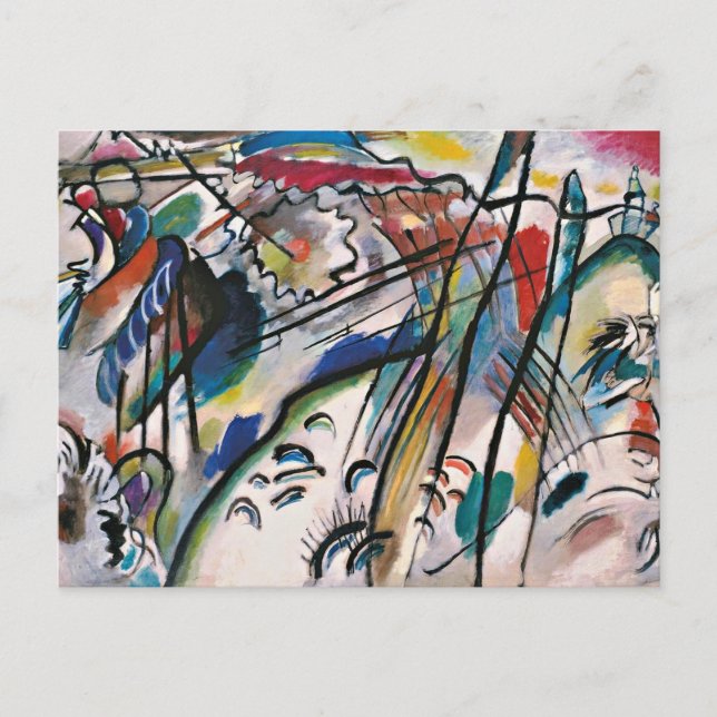 Carte Postale Kandinsky - Improvisation 28 (Devant)