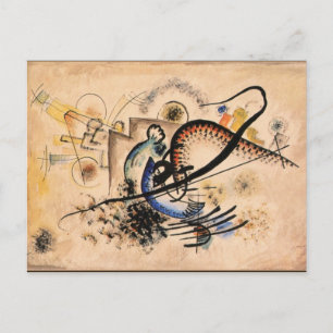 Carte Postale Kandinsky - La Ligne Noire