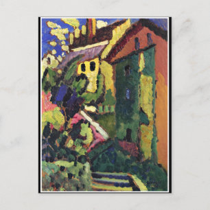 Carte Postale Kandinsky - Marches pour le château