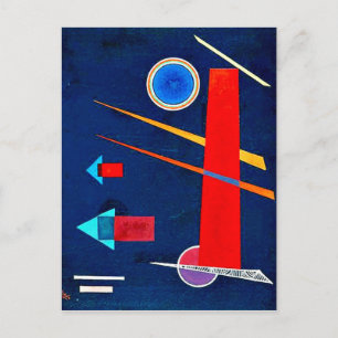 Carte Postale Kandinsky - Rouge puissant